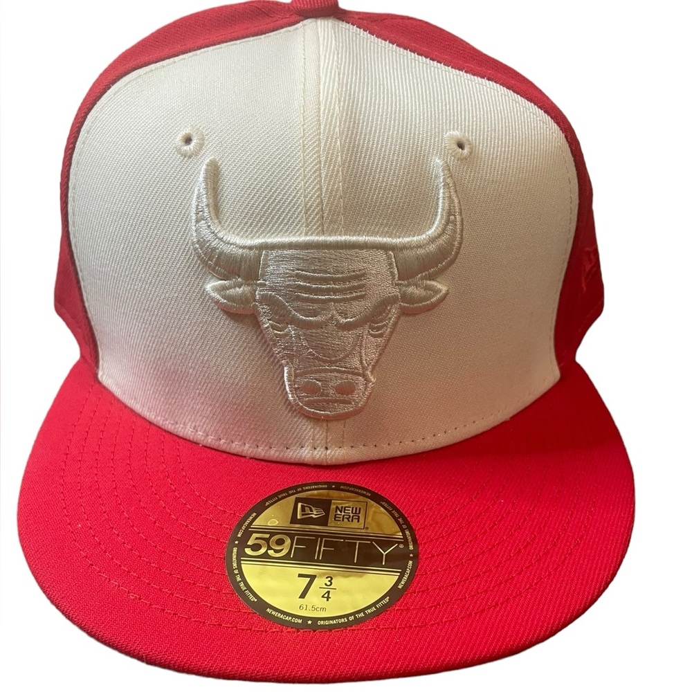 New Era Red and White Cap
